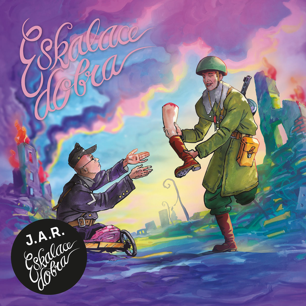 J.A.R. - Eskalace Dobra, Vinyl Album
